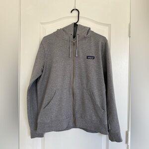 Patagonia Grey Full Zip Hoodie, Women’s L